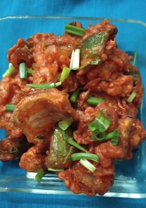 A picture of Gobi Manchurian dry.