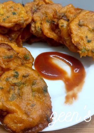 A picture of Methi ke Aloo Bhajiye.