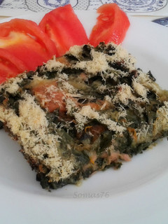 Una foto de Pastel de Acelga
