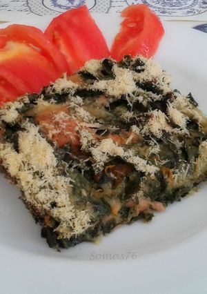 Una foto de Pastel de Acelga