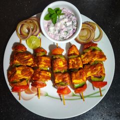 Paneer Tikka A picture of Paneer Tikka.