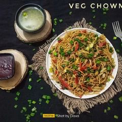 A picture of Vegetable Chowmein.