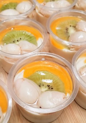 Foto resep Puding Buah