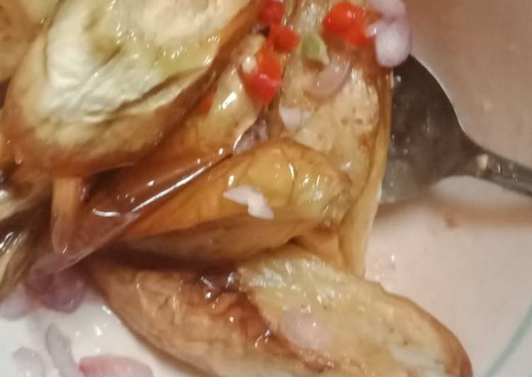 Terong putih simple enak