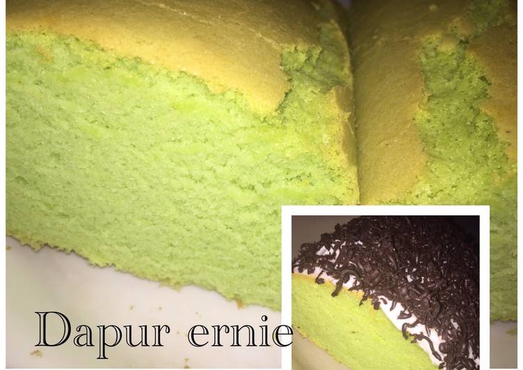 Anti Ribet, Memasak Bolu pandan panggang murah