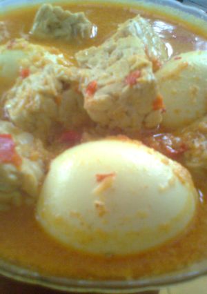 Foto resep Kari Telur Tempe