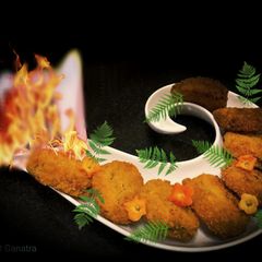 A picture of Chutney Cutlets.