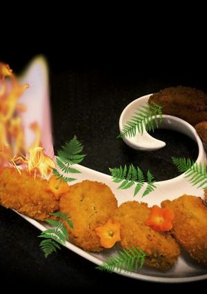 A picture of Chutney Cutlets.