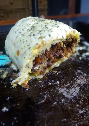 Una foto de Pastel de papa arrollado