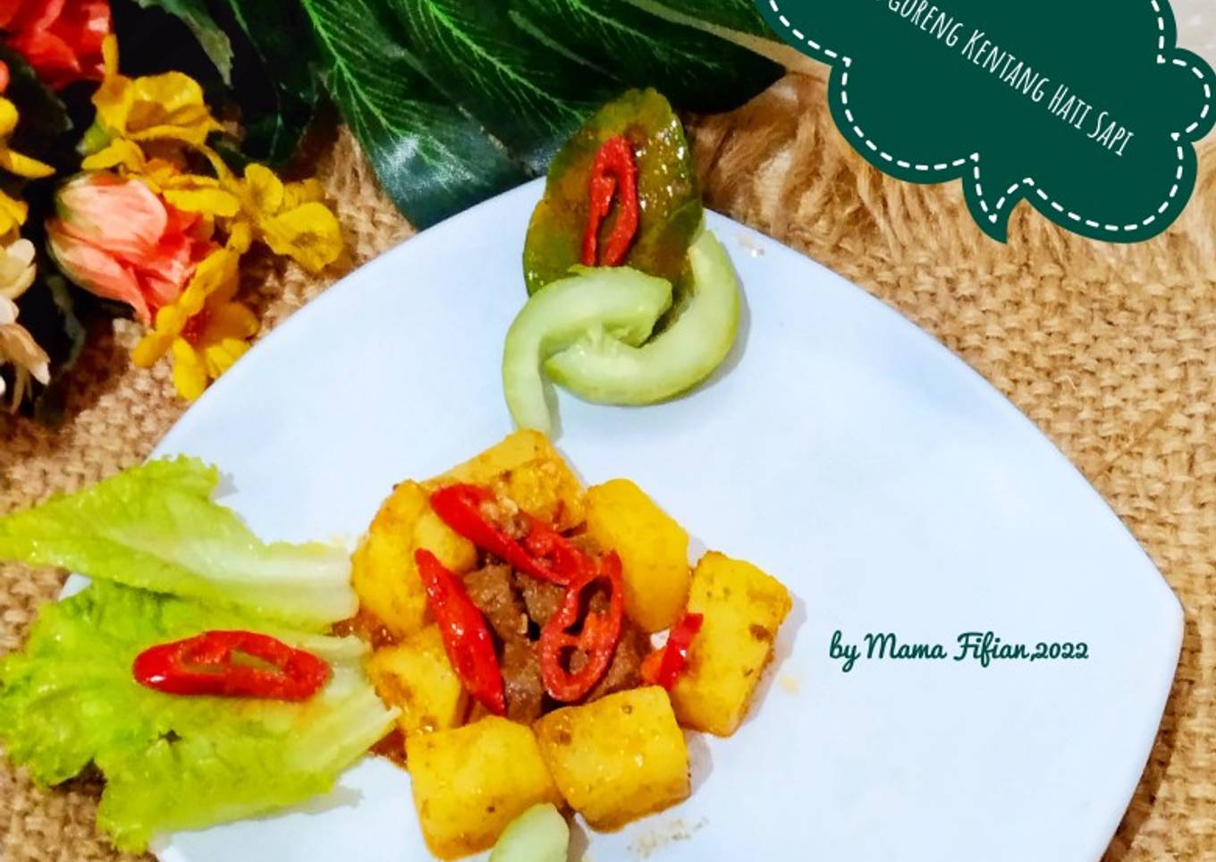 Sambal Goreng Kentang Hati Sapi