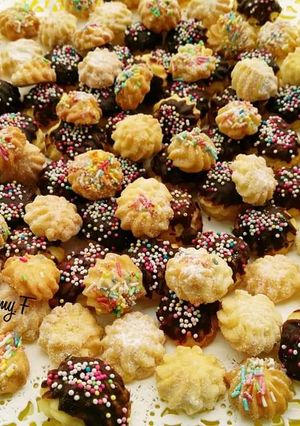 O poză a rețetei Biscuiți șprițați.