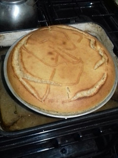 Una foto de Budín de pan fácil, económico y esponjoso