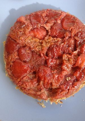 A picture of Strawberry Frittata.