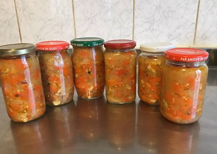 La façon simple de faire des recettes Piments antillais confits Délicieux garanti