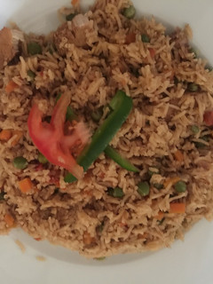 A picture of Pilau chicken.