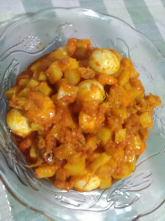 Foto resep Sambel Goreng Udang Kentang &Telur puyuh