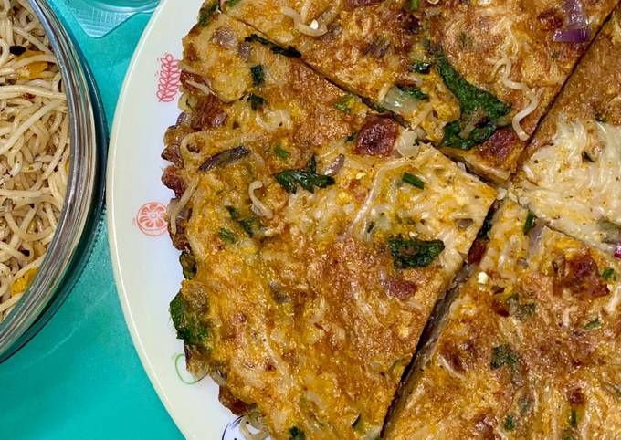 Resipi Pizza/Murtabak Maggi Oleh Chaa - Cookpad