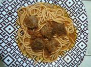 Una foto de salsa roja para pasta