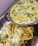 SALSA MUY CREMOSA DE ACELGA (para acompañar pastas)