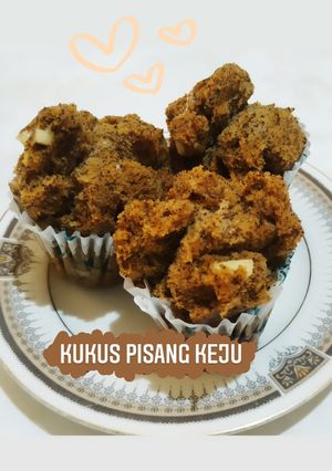 Foto resep Bolu Kukus Pisang Raja Dan Keju Tanpa Telur