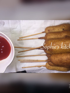 A picture of Corn dog.