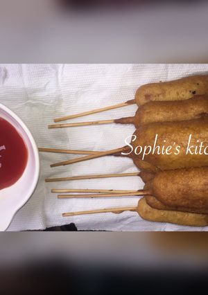 A picture of Corn dog.