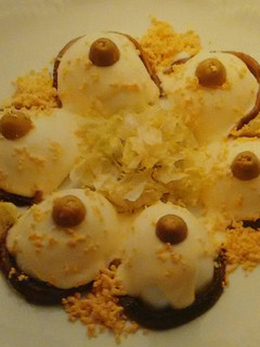 Una foto de Huevos rellenos