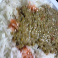 A picture of Stewed green grams.