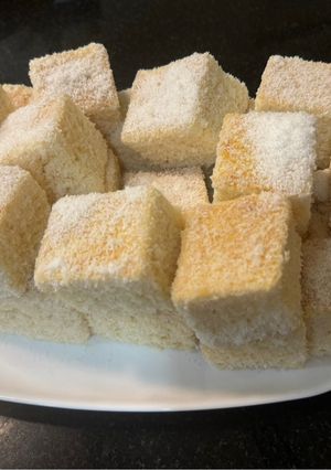 صورة لوصفة كيكة جوز الهند البرازيلية 🥥