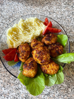 Csirkés tök fasírt recept fotója