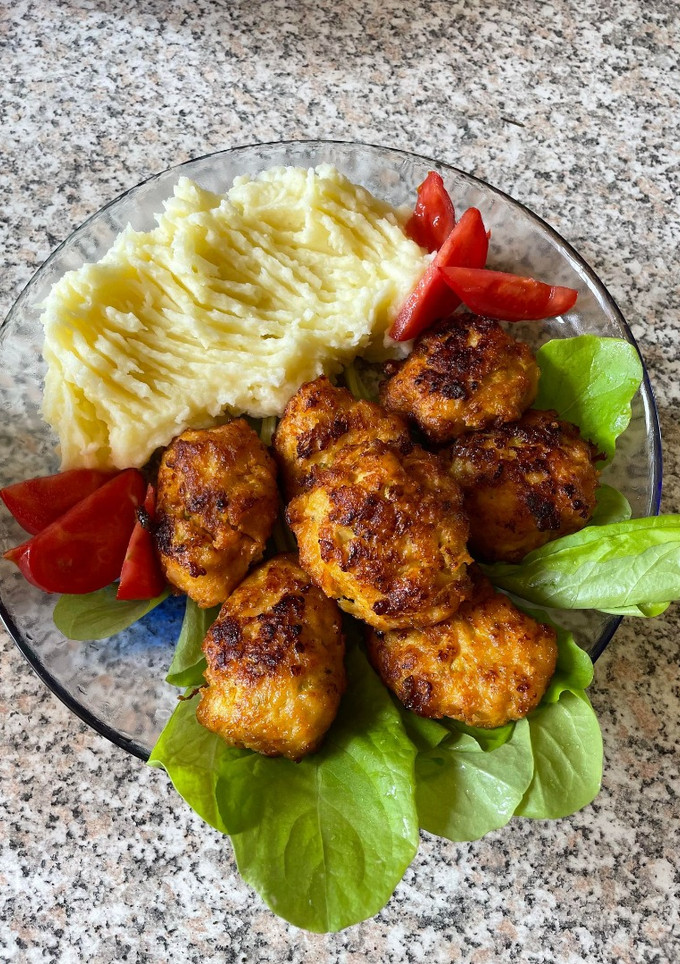 Csirkés tök fasírt recept fotója