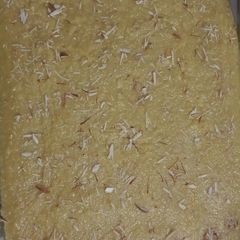 A picture of Badam Halwa.