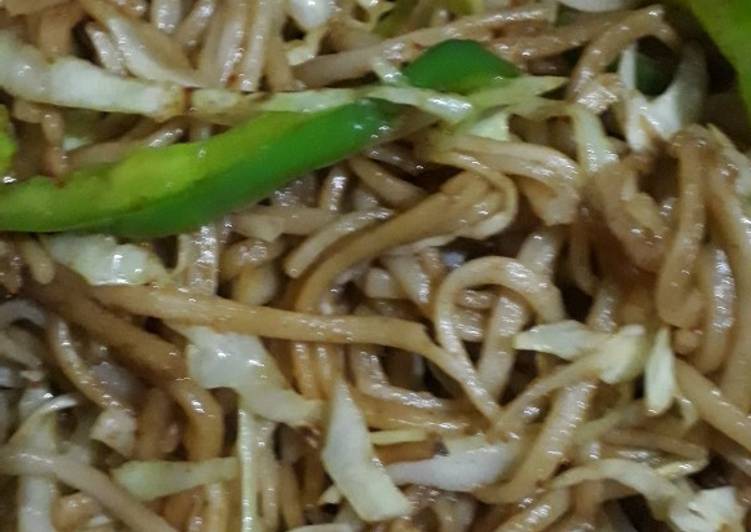 Hakka Noodles#bell pepper#