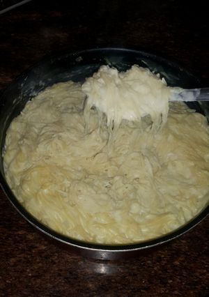 صورة لوصفة معكرونه بجبنه ولا اروع