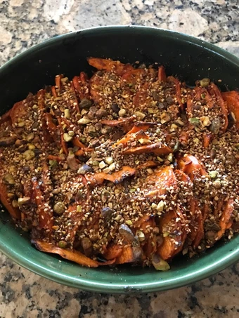 Recipe Shingled sweet potatoes with Harissa the So Delicious So Delicious