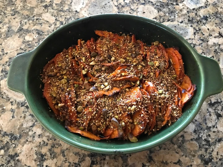 Recipe Shingled sweet potatoes with Harissa the So Delicious So Delicious