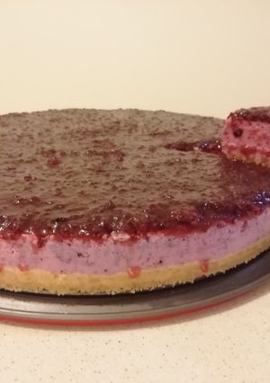 Φωτογραφία της συνταγής Blueberry cheesecake