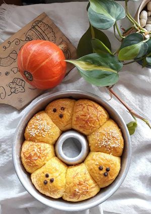 Foto resep Roti labu kuning