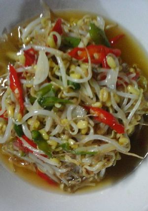 Foto resep Oseng oseng tauge pedas