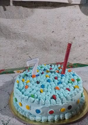 Una foto de Tortita de cumpleaños