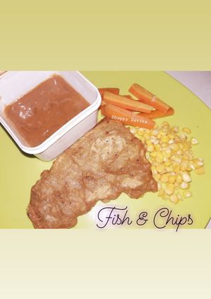 Foto resep Fish and Chips Endesss