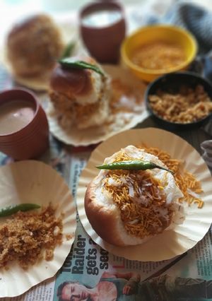 লেফ্টওভার ম্যাগি দাবেলি (Leftover Maggi Dabeli Recipe In Bengali) রেসিপির প্রধান ছবি