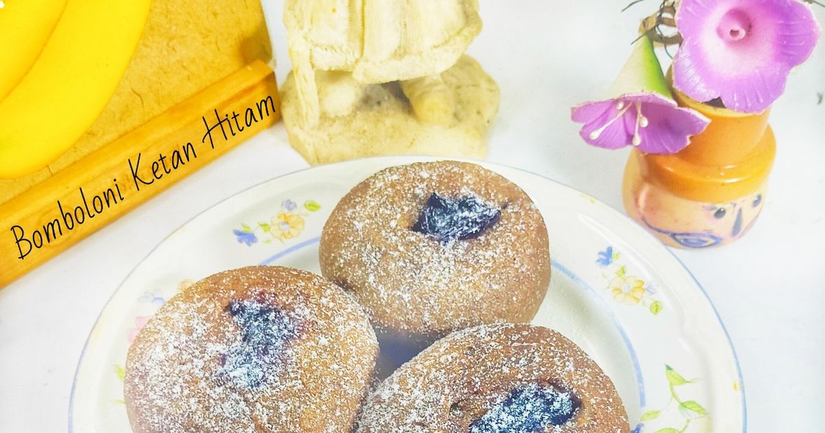 Bomboloni Ketan Hitam