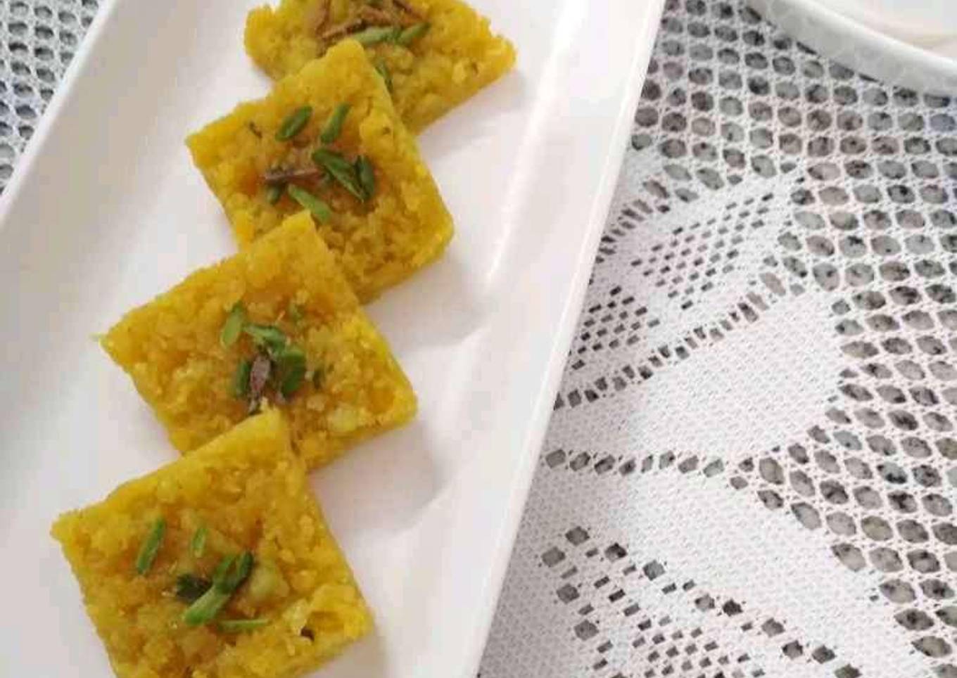 Egg Barfi