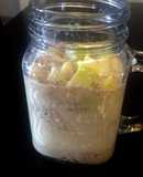 Desayuno completo: Quinoa con fruta, leche y miel