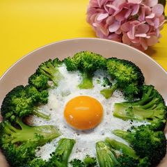 A picture of 🥦🍳 Healthy Broccoli & Egg Breakfast — Quick and Nutritious.