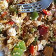 Quinoa con verduras y pollo