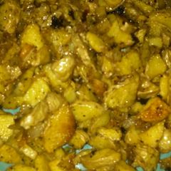 A picture of Onions & Potatoes.
