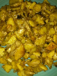 A picture of Onions & Potatoes.