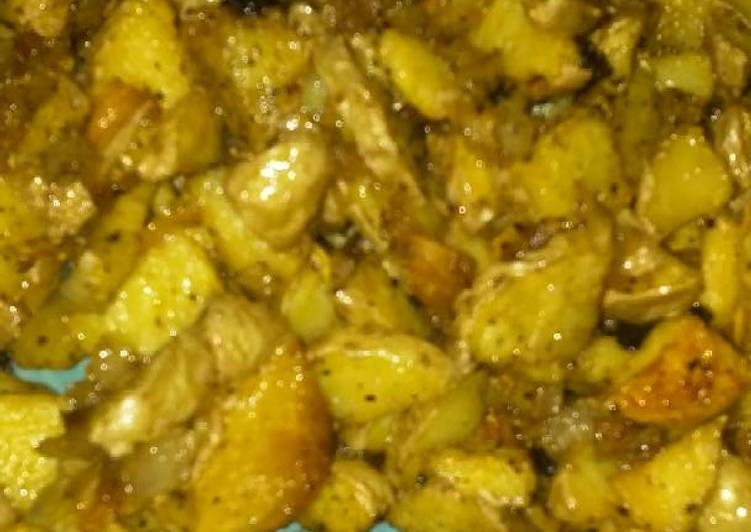 Recipe of Homemade Onions &amp; Potatoes